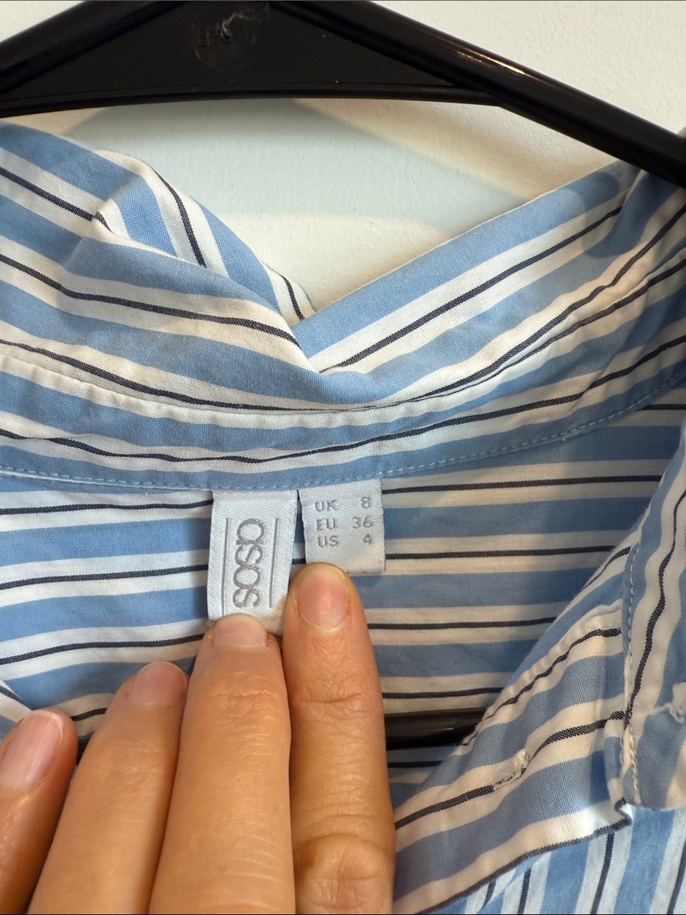 ASOS patchwork button down shirt - Picture 3 of 3